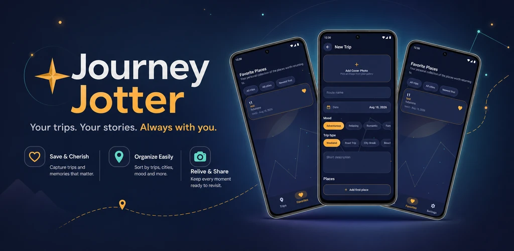 Journey Jotter promotional banner